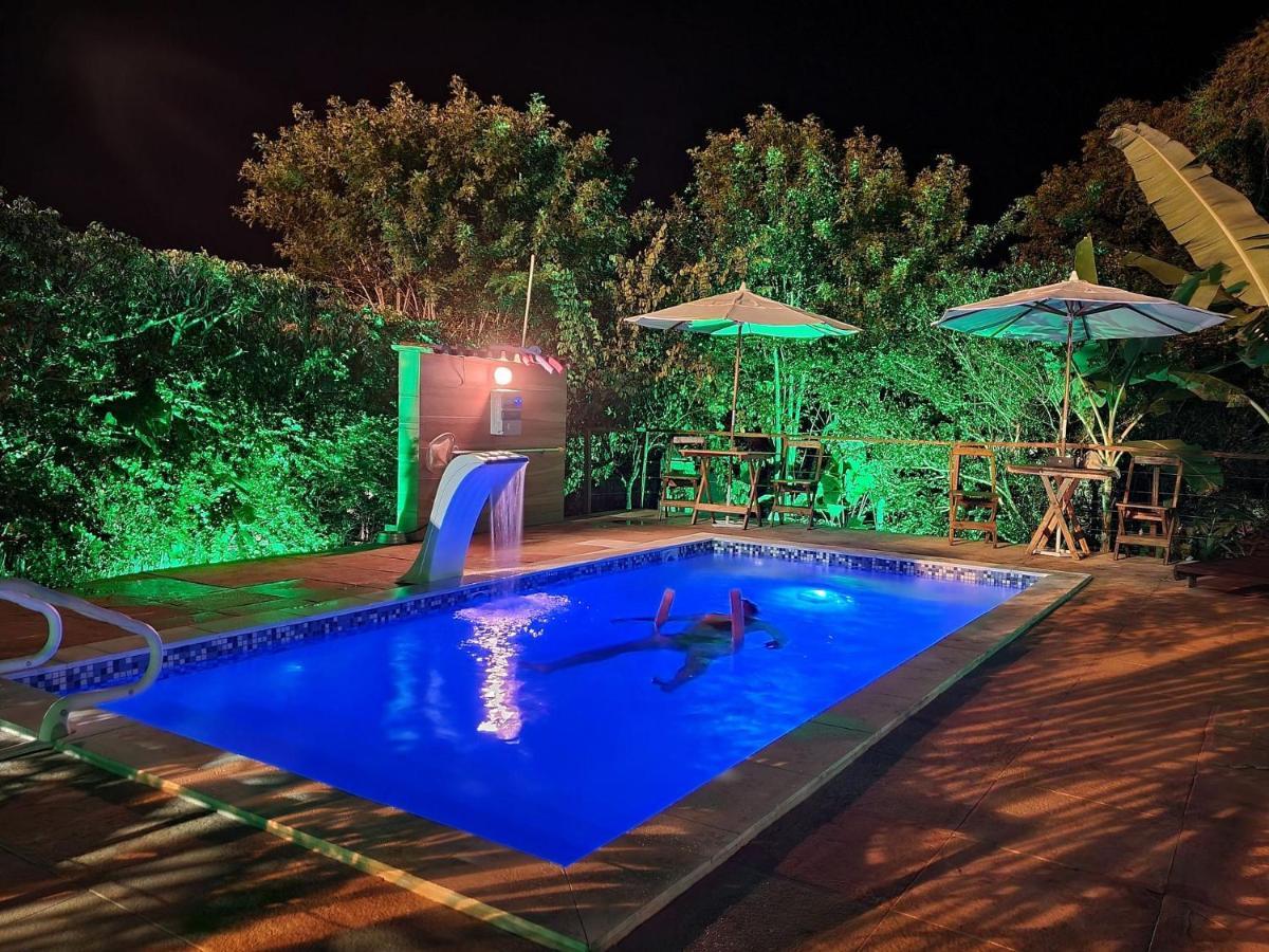 Vila Pitangueira - Apto Laranja - No Centro De Serra Grande Com Piscina, Jacuzzi, Internet Veloz Εξωτερικό φωτογραφία